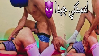 Salmacouple BBC Egyptian Sex Ist Eine Hure, Die Professionell Und Sorgfältig Harte Schwänze Und Penisse Liebt