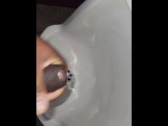 Bathroom Masturbation