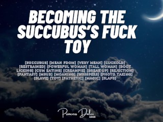 Becoming the Succubus’s Fuck Toy / mean Fdom / Boot Licking / Erotica / Creampie / Mistress / CEI