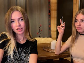 pov, two girls, Asmr Joi, first time sex