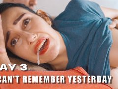 DAY 3 - Why step son fucks step mom's mouth? 😱 Risky oral creampie for hot step mother 💦