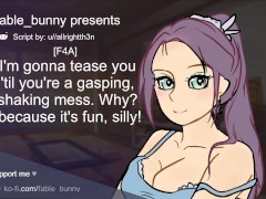 Gentle domme teases you relentlessly until you cum but theres a catch -Erotic Audio Roleplay for Men