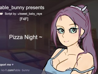 Cheesy Pizza Date (para Garotas que Querem Foder Suas Amigas) - RPG De áudio Erótico Para Mulheres