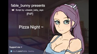 Cheesy Pizza Date (voor meisjes die hun vrienden willen neuken) - Erotische audio rollenspel voor vrouwen