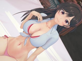 chizuru cosplay, hentai game, pov, babe