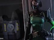 Preview 1 of Chamber invited Viper out Animation (nagoonimation) [Valorant]