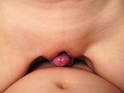 Preview 2 of POV Close up ASMR wet pussy sliding cock to cumming