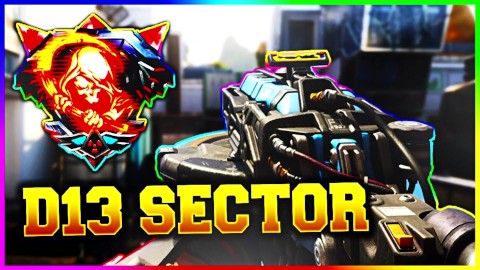 Black Ops 3 - CRAZY ''D13 SECTOR'' NUCLEAR Gameplay! - New ''Pizza Cutter'' Nuclear Gameplay!