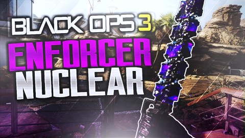 Black Ops 3 - DARK MATTER "ENFORCER" NUCLEAR! New DLC Knife Nuclear! (Electric Dildo Nuclear)