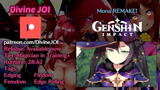 Mona Dominates your Wallet! REMAKE (Hentai JOI) (Genshin Impact) (Patreon Exclusive PREVIEW)