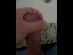 Jerkrealtor urinating at the sink