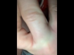 Struggling to stuff my ass