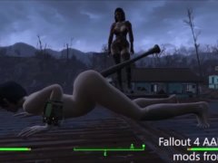 Fallout 4 Sex Mod Gameplay|Un-seen Pervert Double Penetration