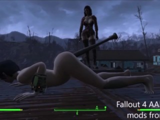 Fallout 4 Sexe Mod Gameplay|Double Pénétration Perverse Jamais Vue
