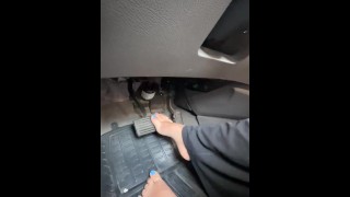 Barefoot Driving - Running errands (full video on OF)