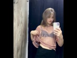 Sexy try on haul braless see through