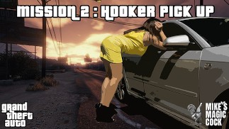 GTA real life - Mission 2 pick up and fuck a hooker in the street