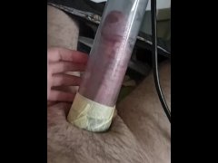 Improvised Pump Treatment for 7 Inch Monster Cock (Pumped Size Adds 1)