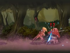 Jessicas curse - My girls having lesbian sex in the middle of battle