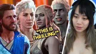😂 Gale reaction vs Halsin PLUS Astarion with Drow - Baldurs Gate 3