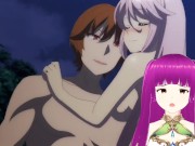 Preview 3 of VTuber Anime Girl reacting to Redo Healer Threesome in Forest FFM
