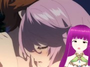 Preview 4 of VTuber Anime Girl reacting to Redo Healer Threesome in Forest FFM