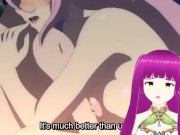 Preview 5 of VTuber Anime Girl reacting to Redo Healer Threesome in Forest FFM