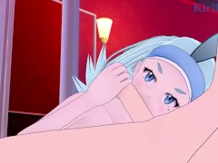Kahili and I have intense sex at a love hotel. - Pokémon Hentai - Screenshot 3 of 16 - 3d