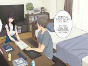 Preview 1 of Senpai Fucks his Schoolgirl Student Until she Cums to De-STress Her