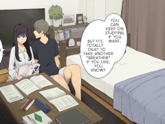 Senpai Fucks his Schoolgirl Student Until she Cums to De-STress Her