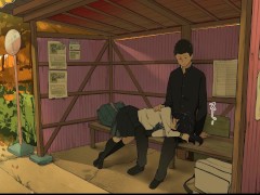 Fucking a College Girl at the Bus Station Leads Her Craving For More