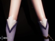 Preview 4 of RWBY ⛓️ Chained Weiss Schnee pleasing herself with a Toy - HARDCORE Anime R34 Porn Toy MMD