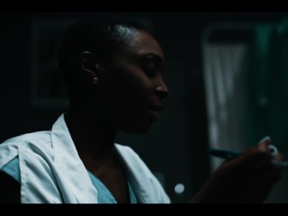 REAL LIFE VORE - Black Goddess squirt over Veronica Leal and swallow her