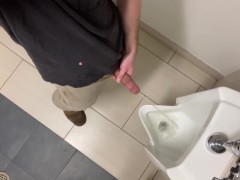 Peeing At Work💦 - Screenshot 10 of 16 - Fat Dick