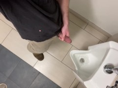 Peeing At Work💦 - Screenshot 13 of 16 - Urinal