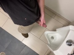 Peeing At Work💦 - Screenshot 14 of 16 - Big Dick