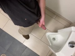 Peeing At Work💦 - Screenshot 15 of 16 - Fat Dick