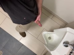 Peeing At Work💦 - Screenshot 5 of 16 - Fat Dick