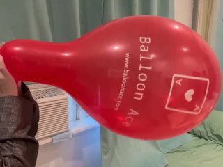 fetish, looner girl, balloon fetish, belbal
