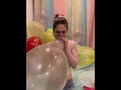 Blowing up Belbal Crystal Soap Balloons! (NonPop) - Screenshot 10 of 16 - Nonpop Balloons