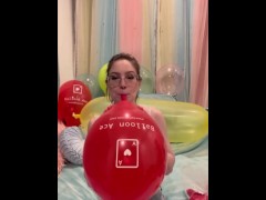 Blowing up Belbal Crystal Soap Balloons! (NonPop) - Screenshot 2 of 16 - Looner Girl