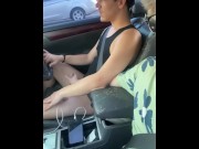 Preview 5 of Car Fun Jerking While Driving