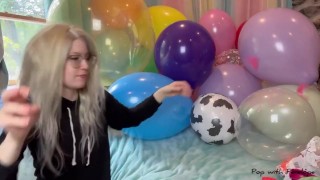 60+ Nail Balloon POPS COMPILATION!