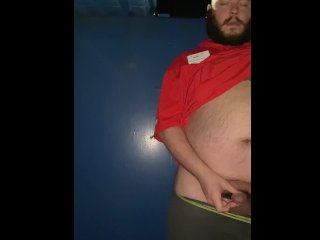 vertical video, handjob, cumshot, bear