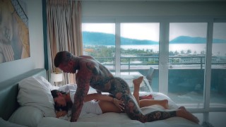 Hot Amateur Couple Fuck Each Other Several Times In A Penthouse Overlooking The Ocean