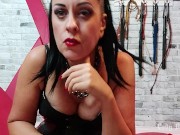 Preview 2 of Locked in My Chastity Cage - Lady Bellatrix in Locktober Femdom pov