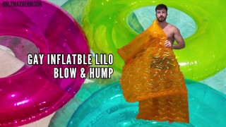 GAY OPBLAASBARE LILO BLOW & HUMP