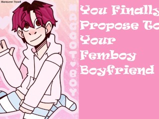 [M4M] you Propose to your Femboy | ASMR