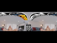 VIRTUAL PORN - Doing The Fucking Chores With Stepmom Carmela Clutch #VR