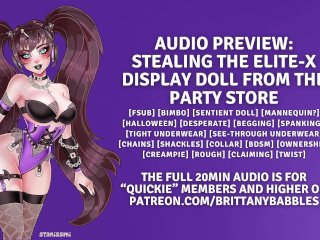 cartoon, doll, audio, solo female